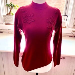 Vintage asymmetrical sweater